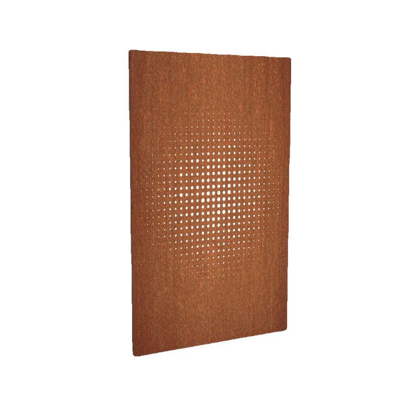 Corten Steel Garden Panel Abstract