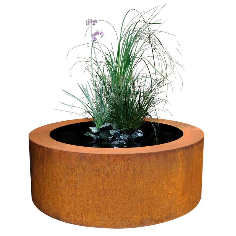 Corten Steel Circular Pond