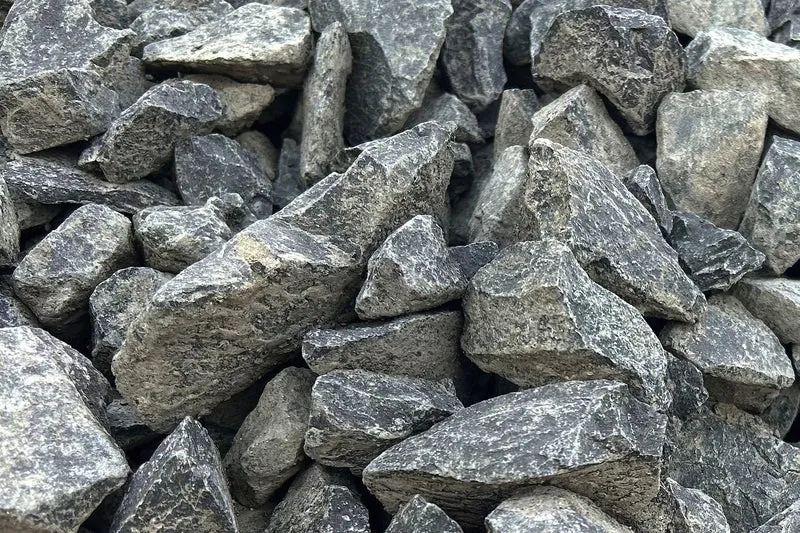 Saunasteine Basalt schwarz anthrazit