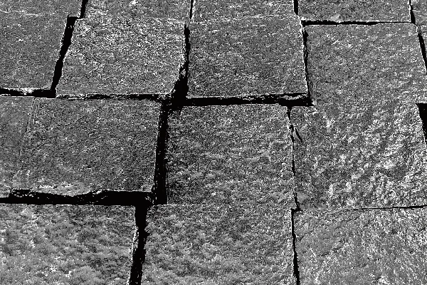 Basalt schwarz Kopfsteinpflaster gesägt Premium Bagira (Vietnam)