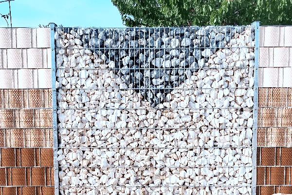 Gabionenstein Ice Blue