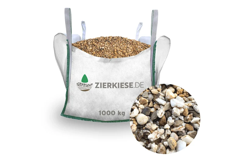 Rundkies Drainage Kies gewaschen 2-8 und 8-16 mm DIN EN 12620