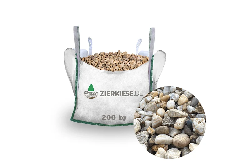 Rundkies Drainage Kies gewaschen 2-8 und 8-16 mm DIN EN 12620