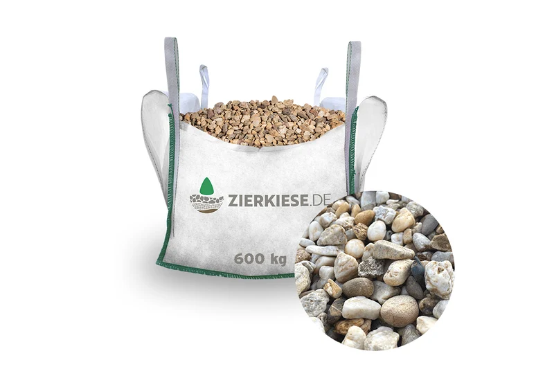 Rundkies Drainage Kies gewaschen 2-8 und 8-16 mm DIN EN 12620