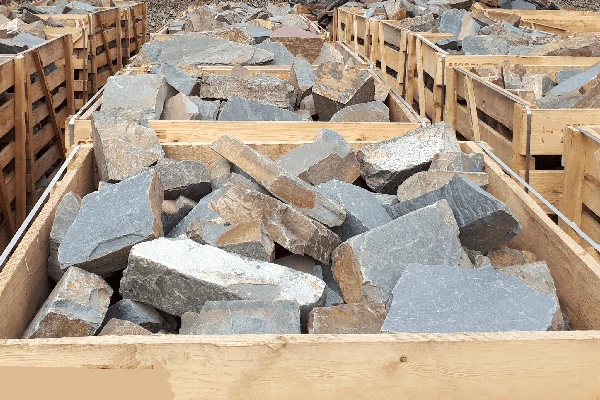 Mauersteine Mosel Grauwacke für Trockenmauerwerk nach DIN 1053