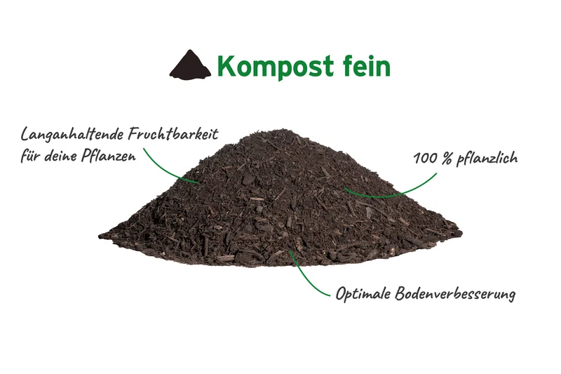 Kompost kaufen - fein abgesiebt 00-10 mm