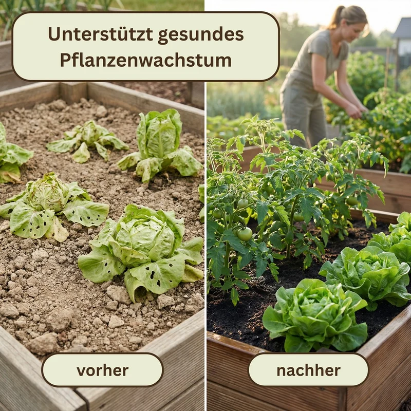 GartenAZ Düngewolle 1kg aus Schafwolle – Langzeitdünger & Mulch