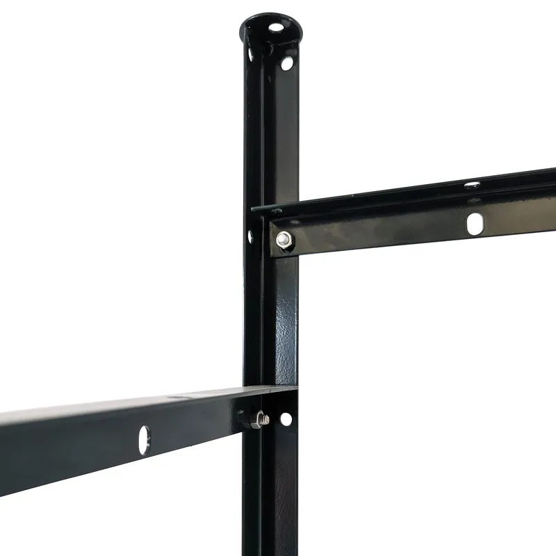 bellissa Torbogen TIMO:L80-150 cm x B42 x H180-230 cm, 1,5mm, verzinkter Stahl