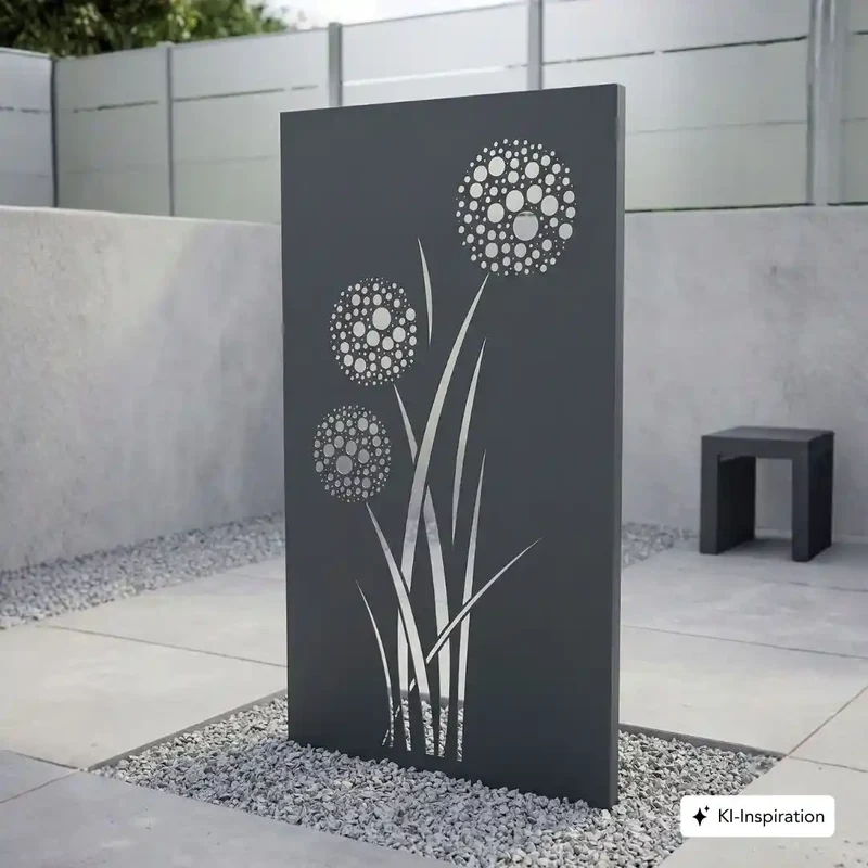 Sichtschutz Aluminium Allium