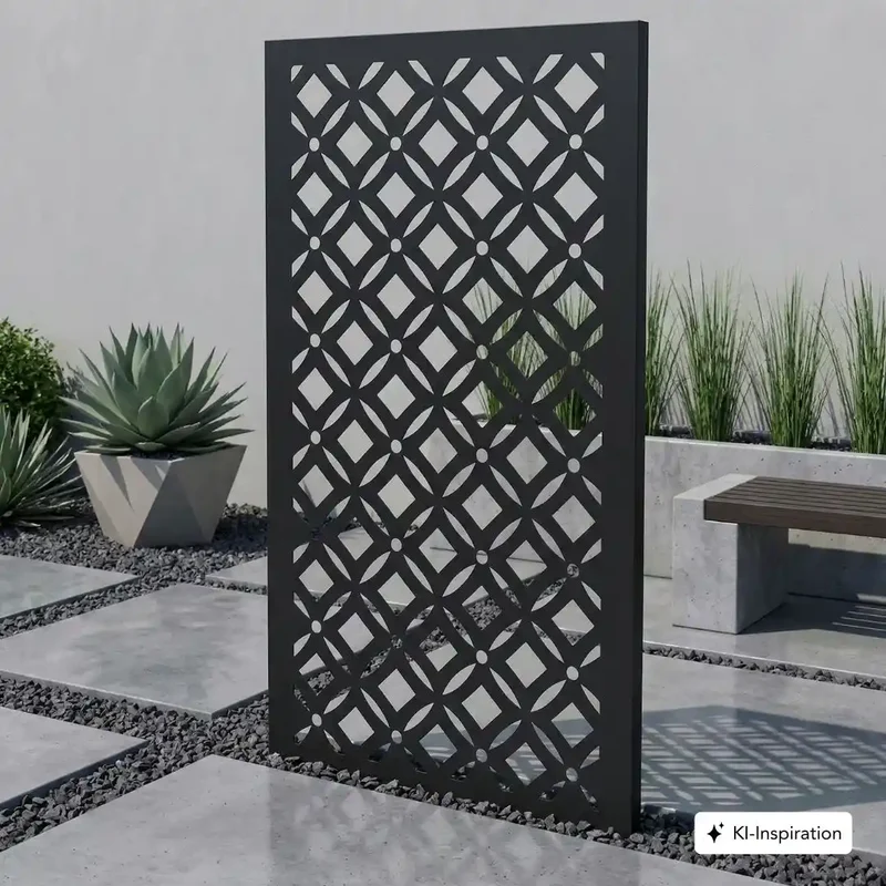 Sichtschutz Aluminium Orient