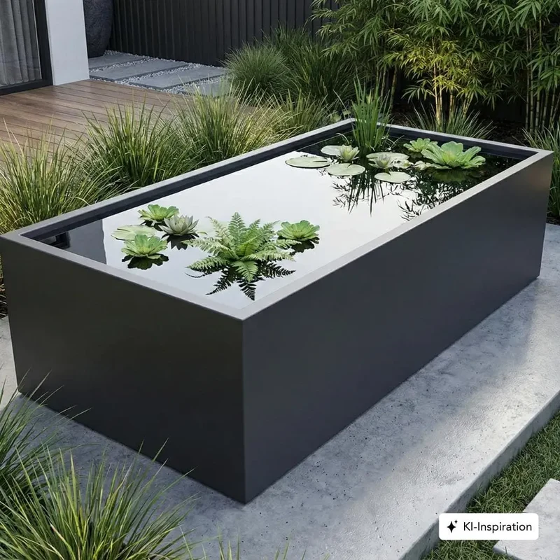 Wasserbecken Provo aus Aluminium