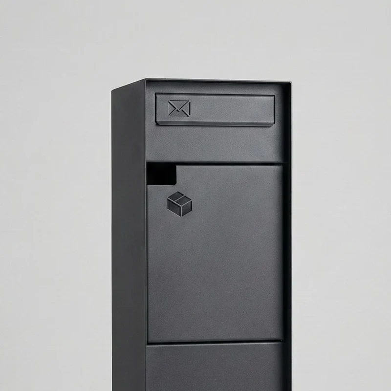 Standbriefkasten Charlton Stahl farbig