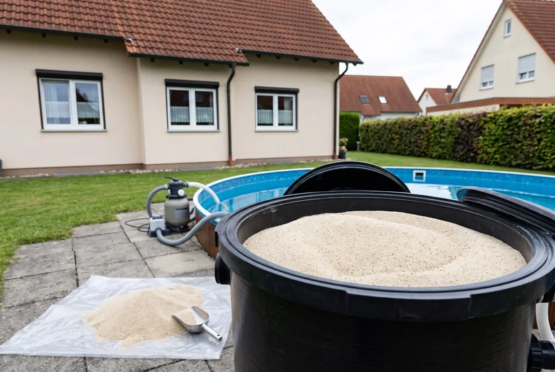 Filtersand Pool Kristall-Quarzsand 0,10-0,50 mm