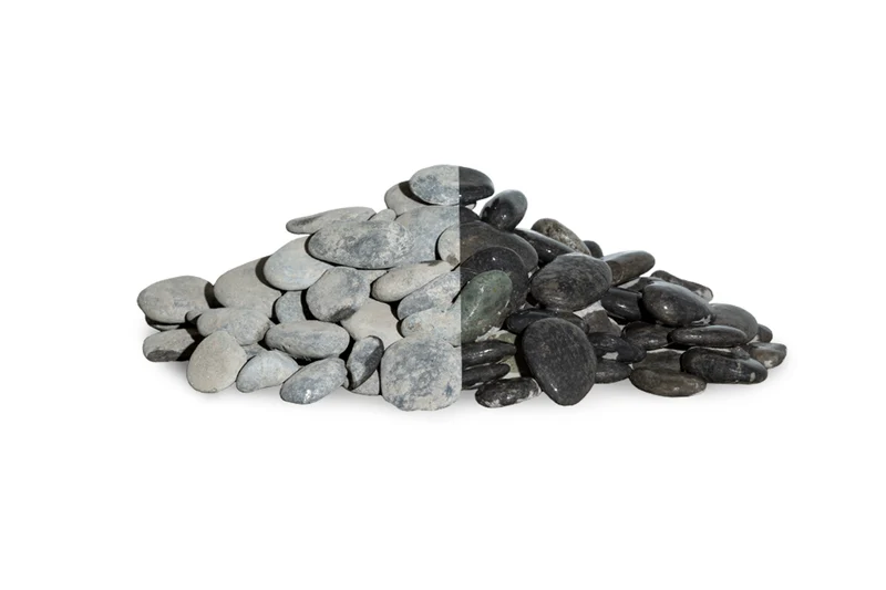 Rundkies Beach Pebbles black