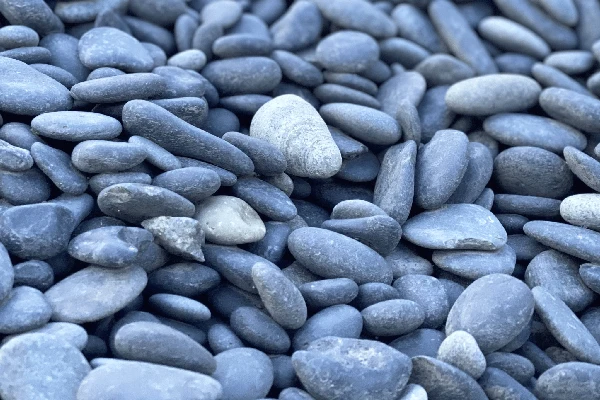 Rundkies Beach Pebbles black