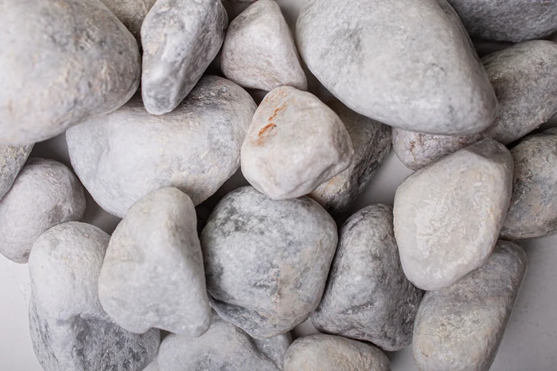 Carrara Marmor getrommelt, 40-60 mm