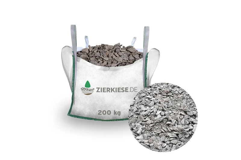 Frostschutzmaterial Natur Schotter
