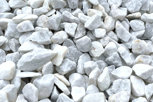 Marmorsplitt weiß Carrara Marmor Livorno