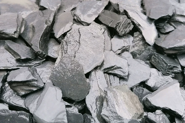 Canadian Slate Schiefersplitt schwarz anthrazit
