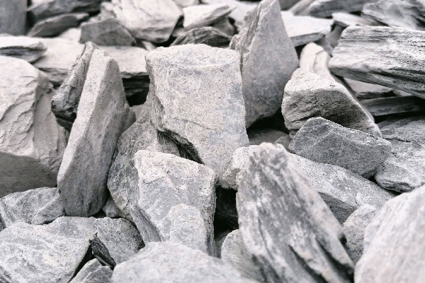 Canadian Slate Schiefersplitt schwarz anthrazit