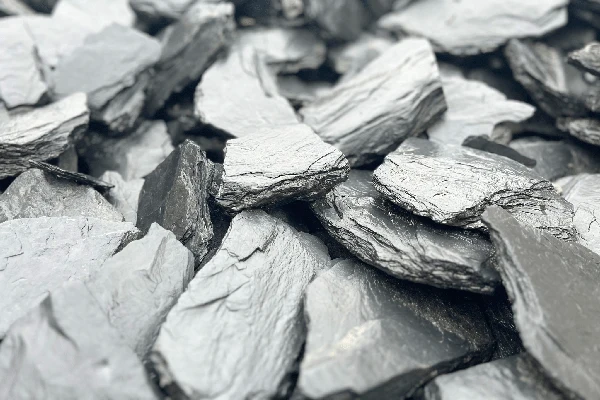 Canadian Slate Schiefersplitt schwarz anthrazit