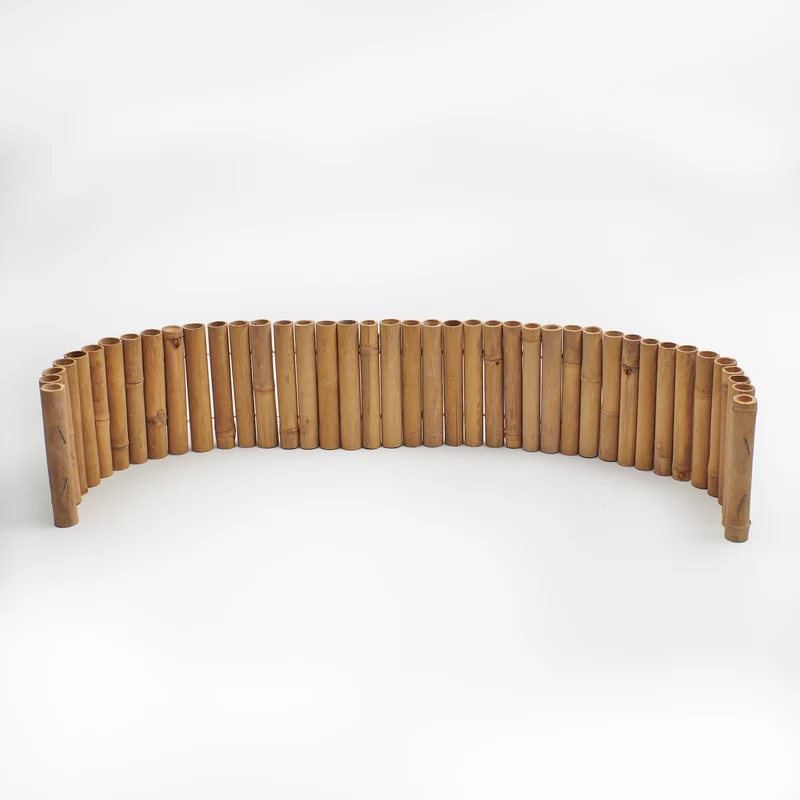 Flexible Beeteinfassung - L: 200 cm, Bambus hell