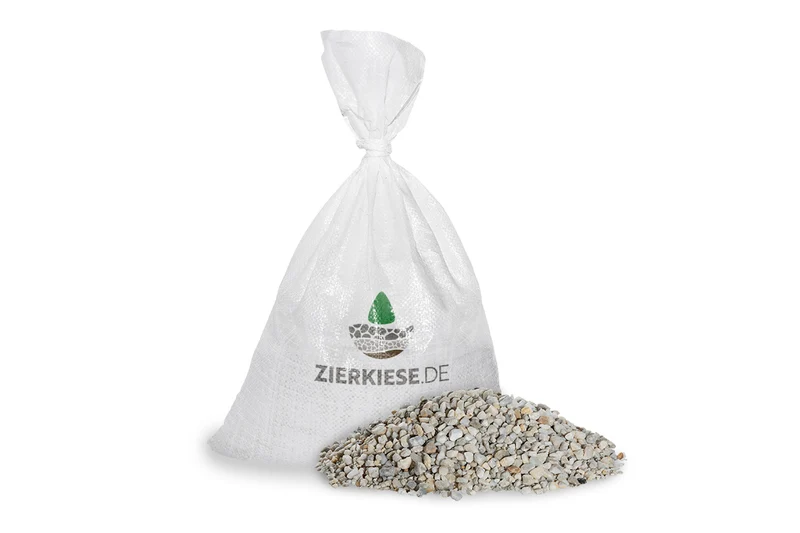 Rundkies Quarzkies Weiß