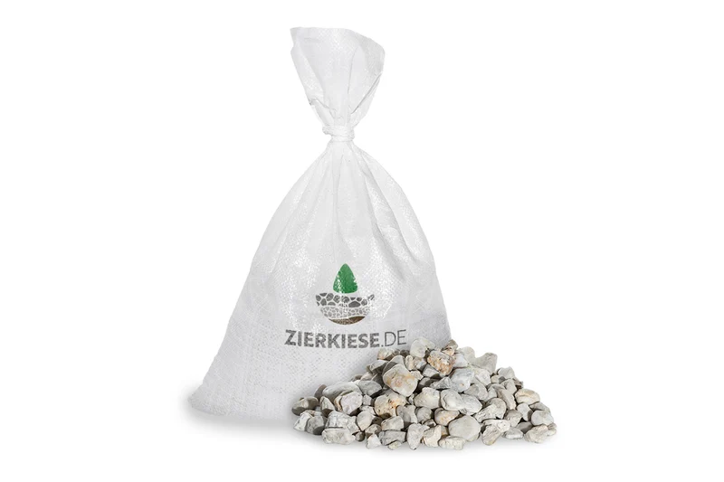 Rundkies Quarzkies Weiß