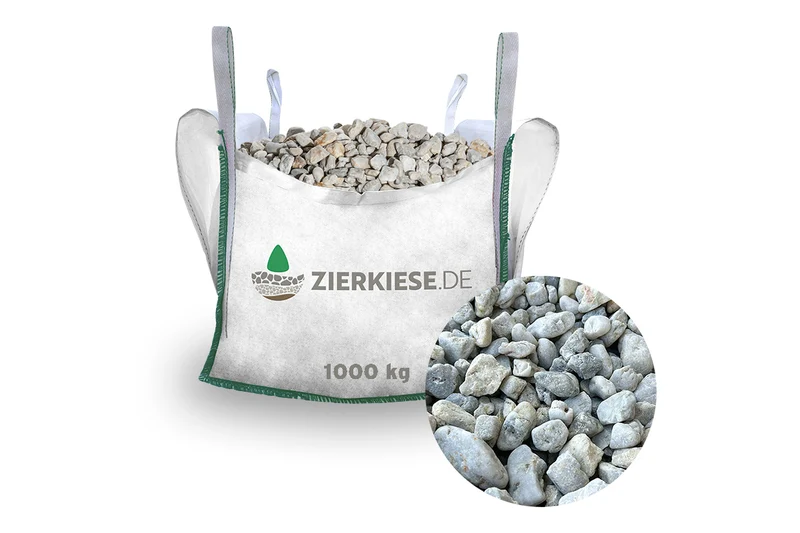 Rundkies Quarzkies Weiß