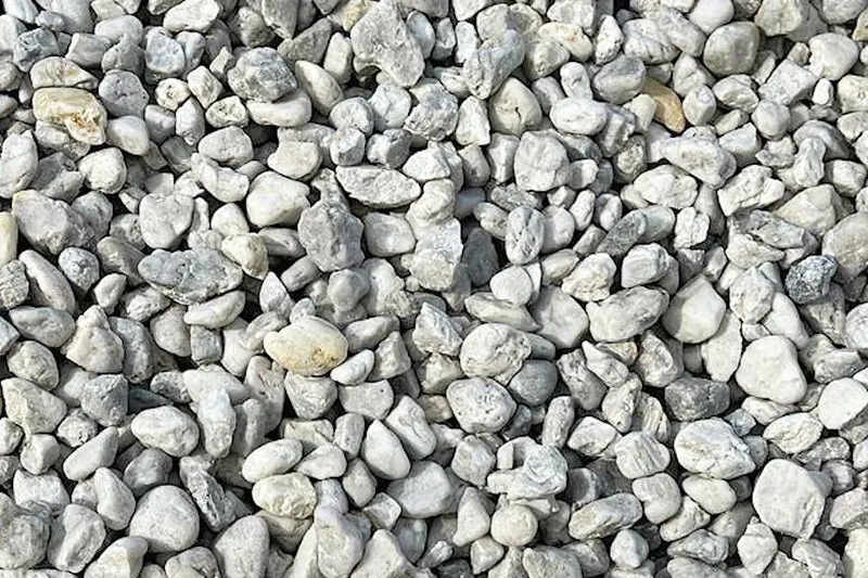 Rundkies Quarzkies Weiß