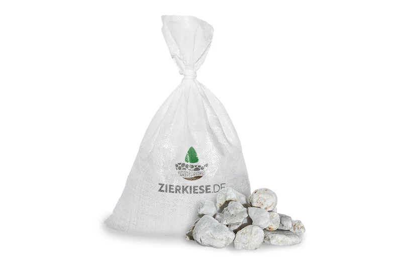 Rundkies Quarzkies Weiß