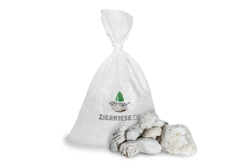 Rundkies Quarzkies Weiß