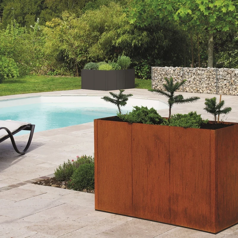 bellissa corten Segmente Hochbeet 50 PANNELLO (2er Set)