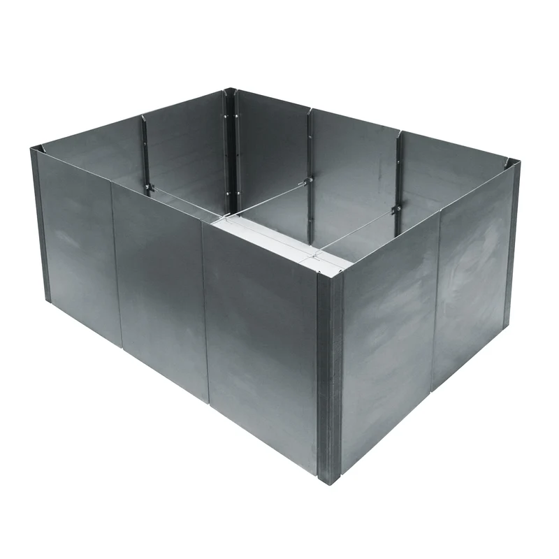 bellissa corten Hochbeet Pannello 116x44x80 cm