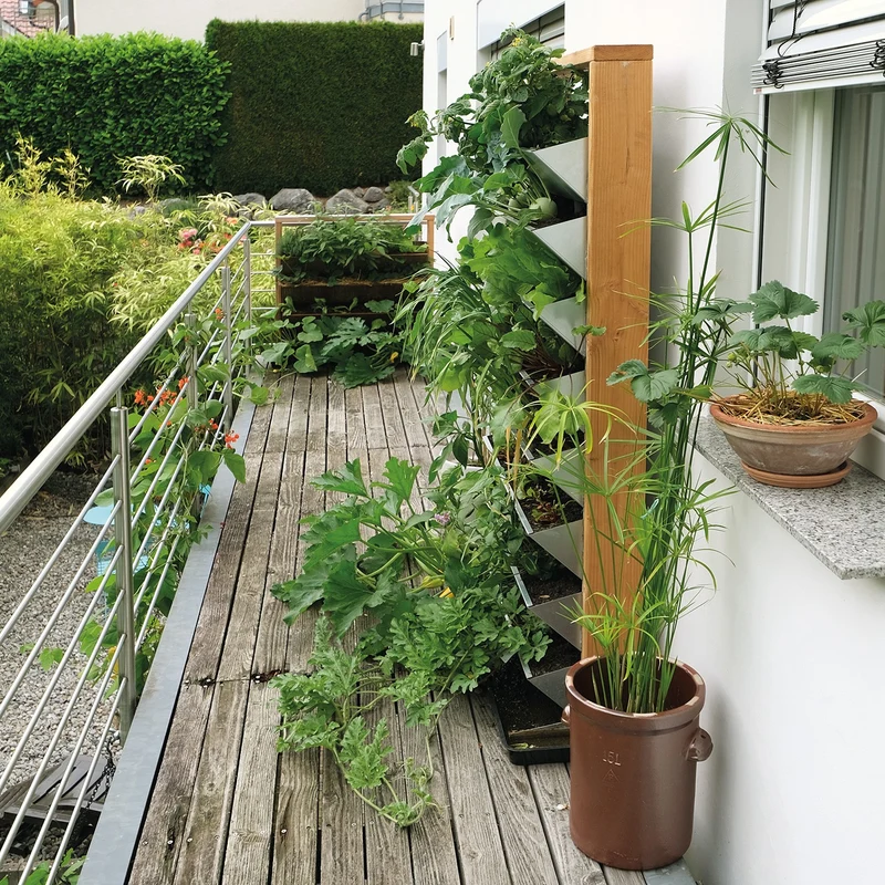 bellissa INALTO L8 vertikales Hochbeet einseitig bepflanzbar 100x32x180 cm