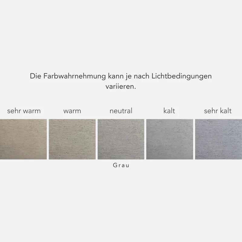 Bundle: Lehmoptik Pflanzkübel "ABSTRAKT" Grau