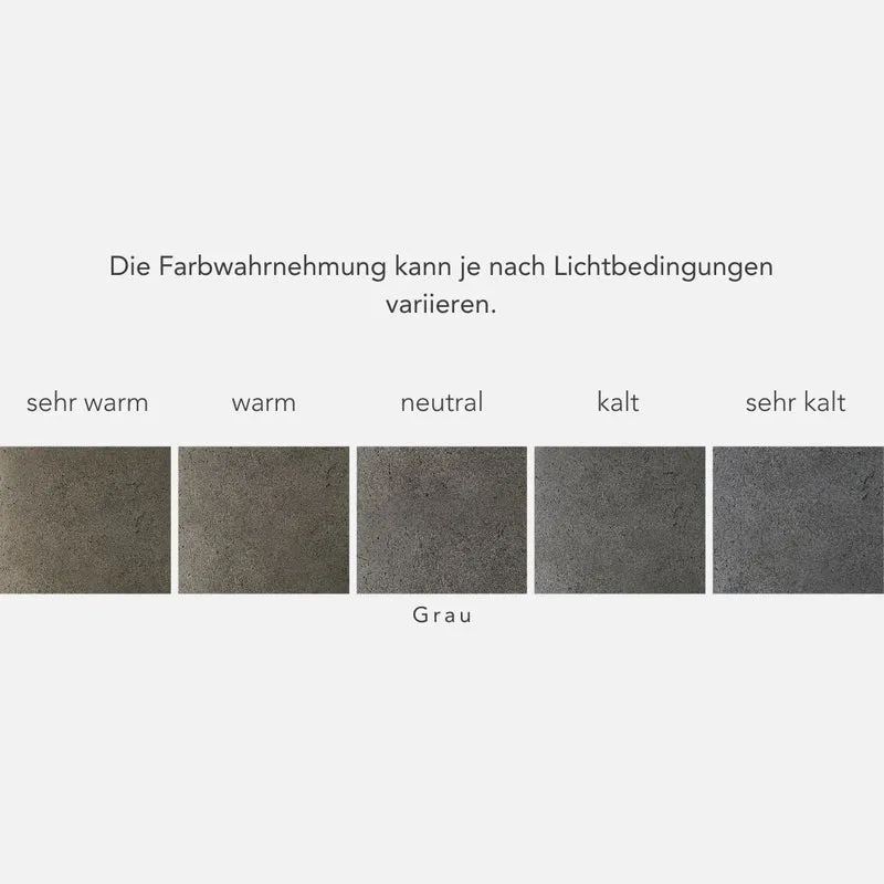 Bundle: Betonoptik Pflanzkübel "KELSO" Grau