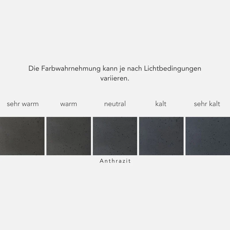 Bundle: Betonoptik Pflanzkübel "FELDA" & "AVON" Anthrazit