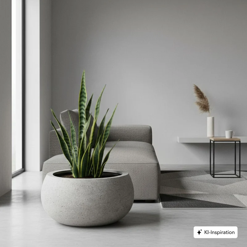 Pflanzkübel Alva Low Betonoptik
