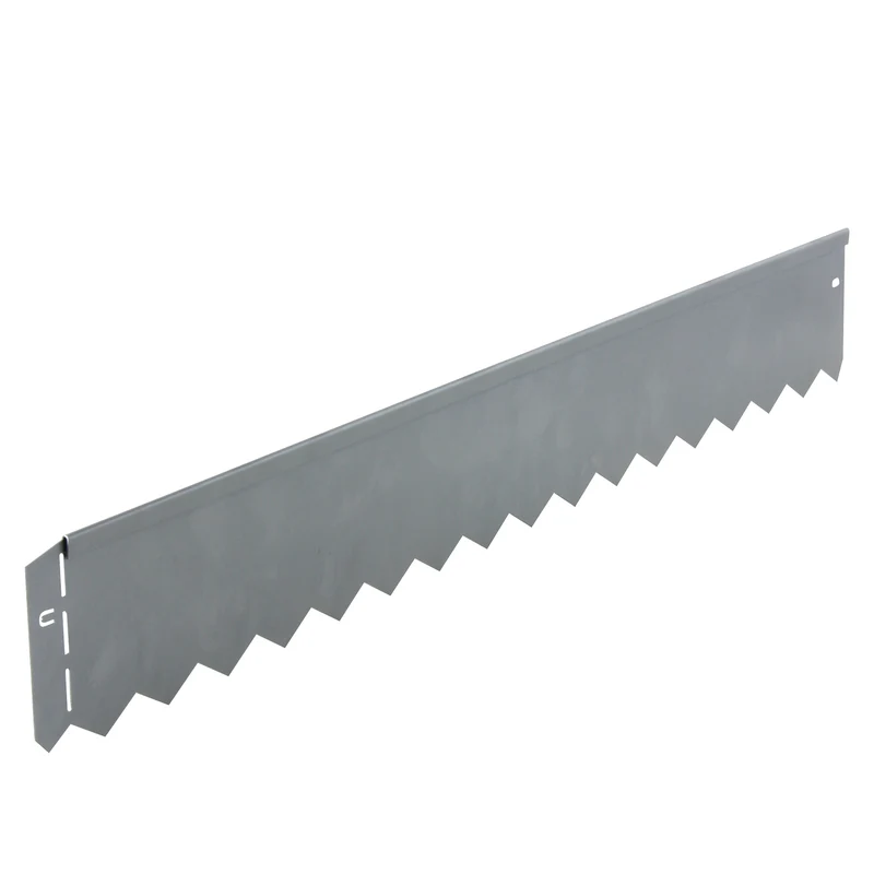 bellissa Rasenkante serra Metall verzinkt 103x12 cm, Nutzlänge 100cm