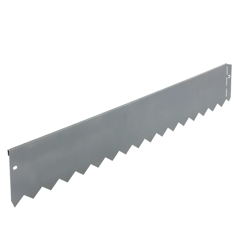 bellissa Rasenkante serra Metall verzinkt 103x12 cm, Nutzlänge 100cm