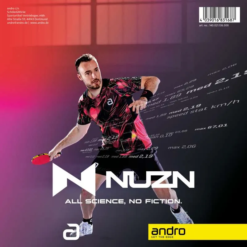 andro Belagschutzfolie Pro Foil NUZN (1 Stk)