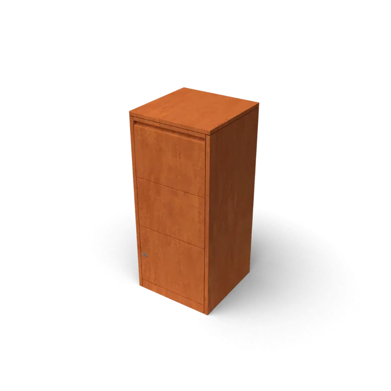 Standbriefkasten Pine Cortenstahl
