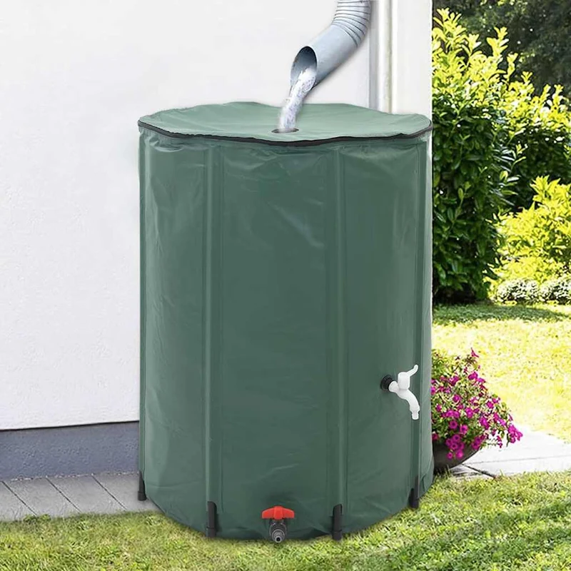 Wasserspeicher Regentonne Wassertank 250L faltbar 60 x 98 cm PVC
