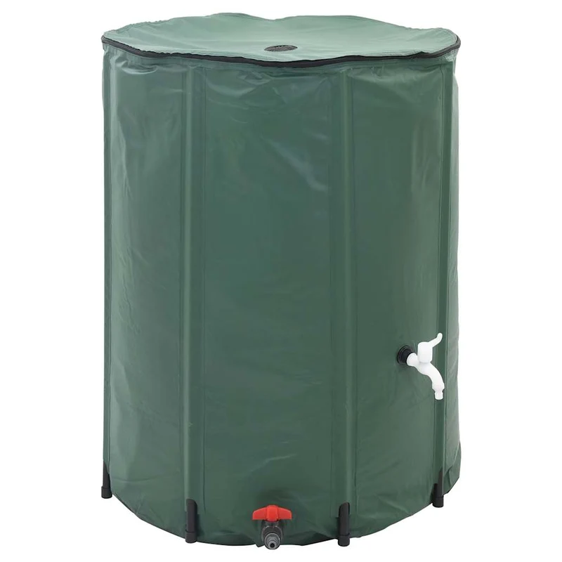 Wasserspeicher Regentonne Wassertank 250L faltbar 60 x 98 cm PVC