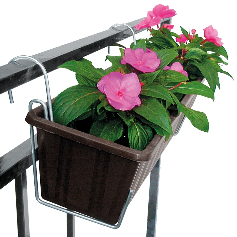 bellissa Blumenkastenhalter groß zink Draht