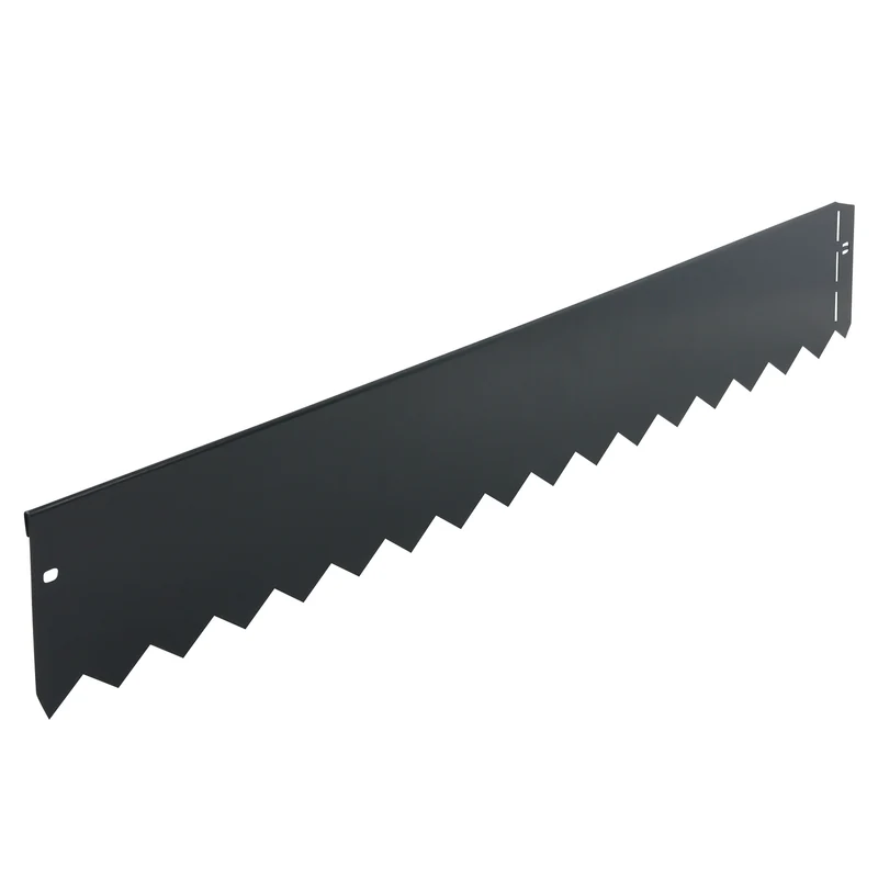 bellissa Rasenkante serra anthrazit pulverbeschichtet 103x12 cm, Nutzlänge 100cm