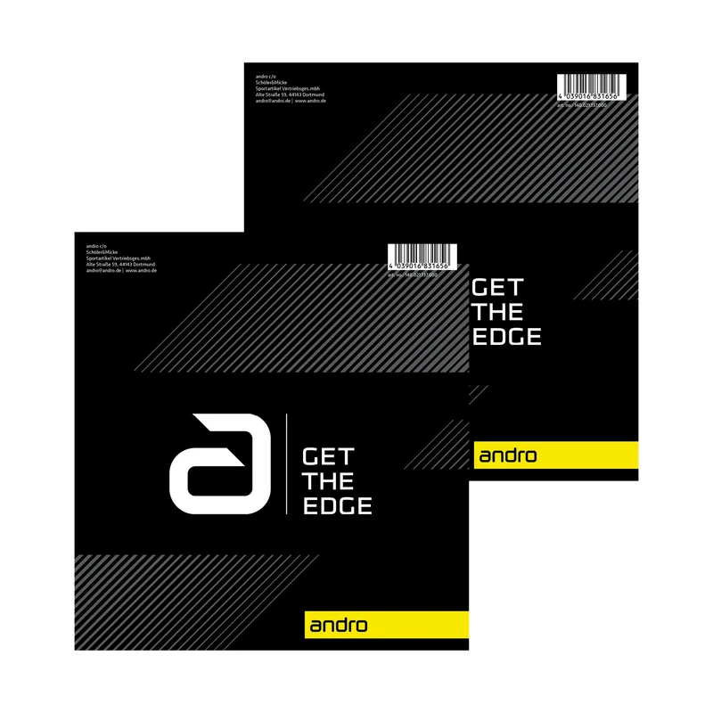 andro Belagschutzfolie Get the Edge 2er Pack