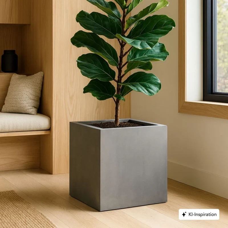 Pflanzkübel Bolton Fiberglas matt