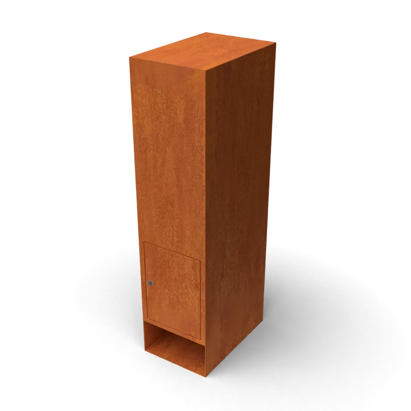Standbriefkasten Troy Cortenstahl